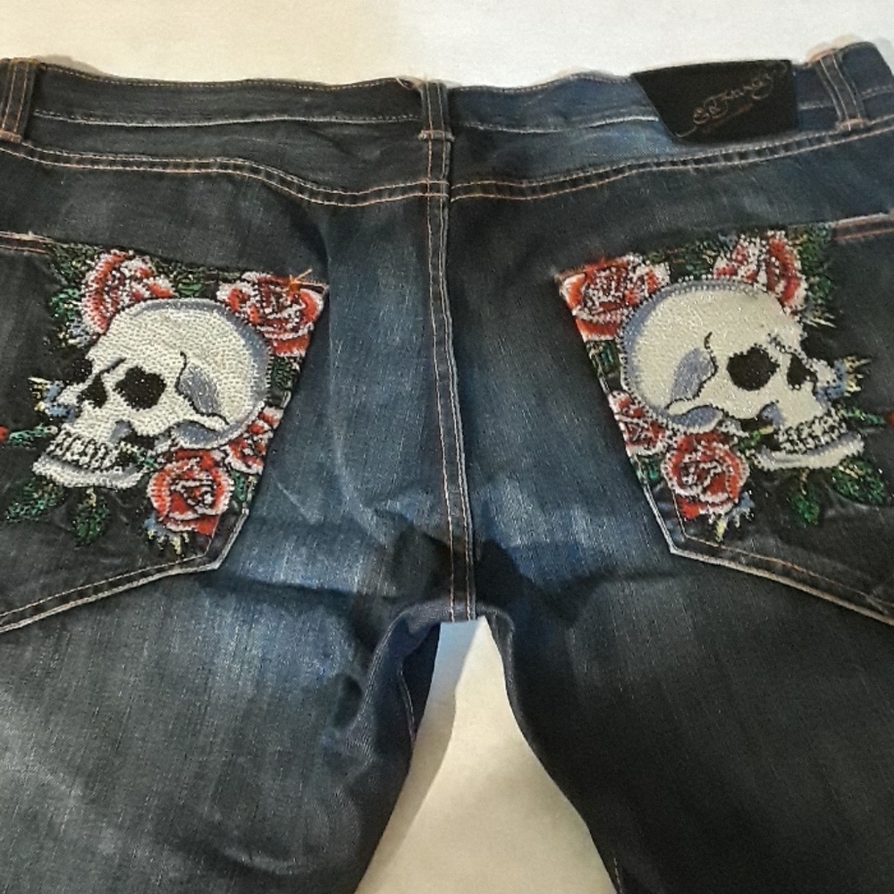 Ed Hardy Jeans & jean shorts (8 pairs available)